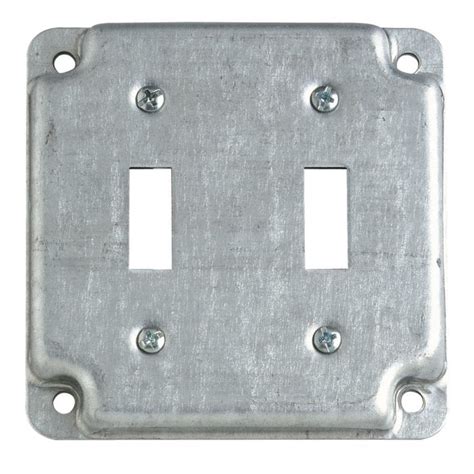 metal junction box cover bonding|2 gang electrical box cover.